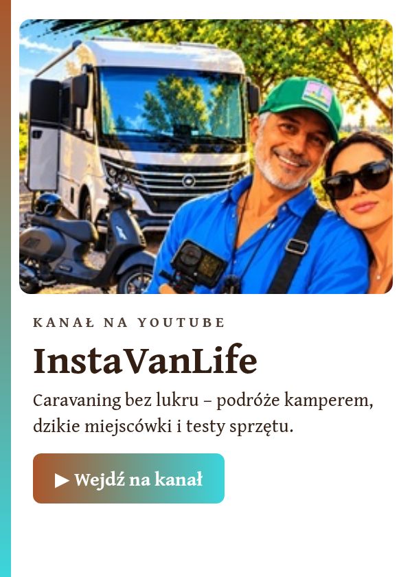 InstaVanLife – kanał o podróżach kamperem na YouTube